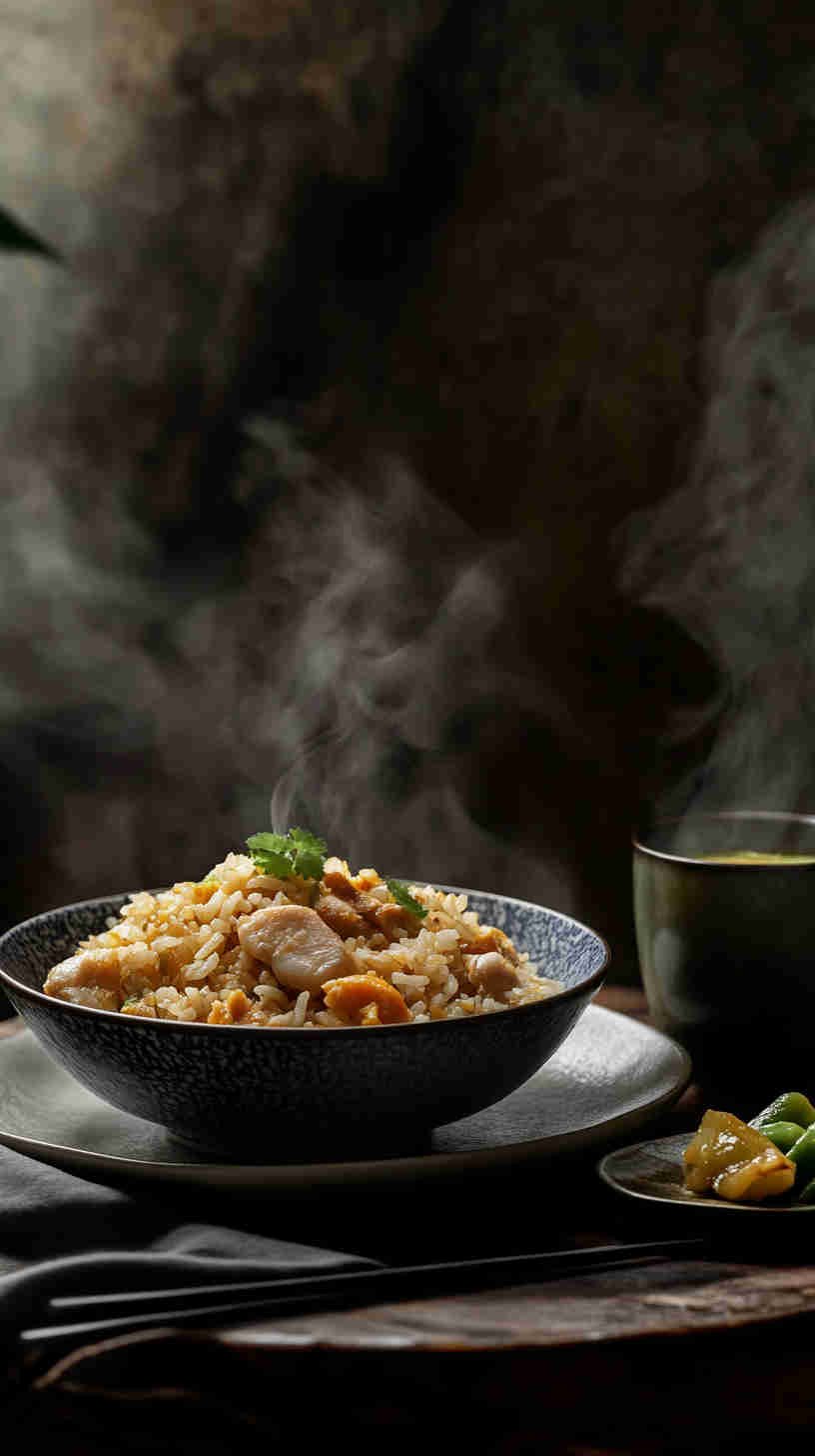Savory Chicken and Egg Fried Rice