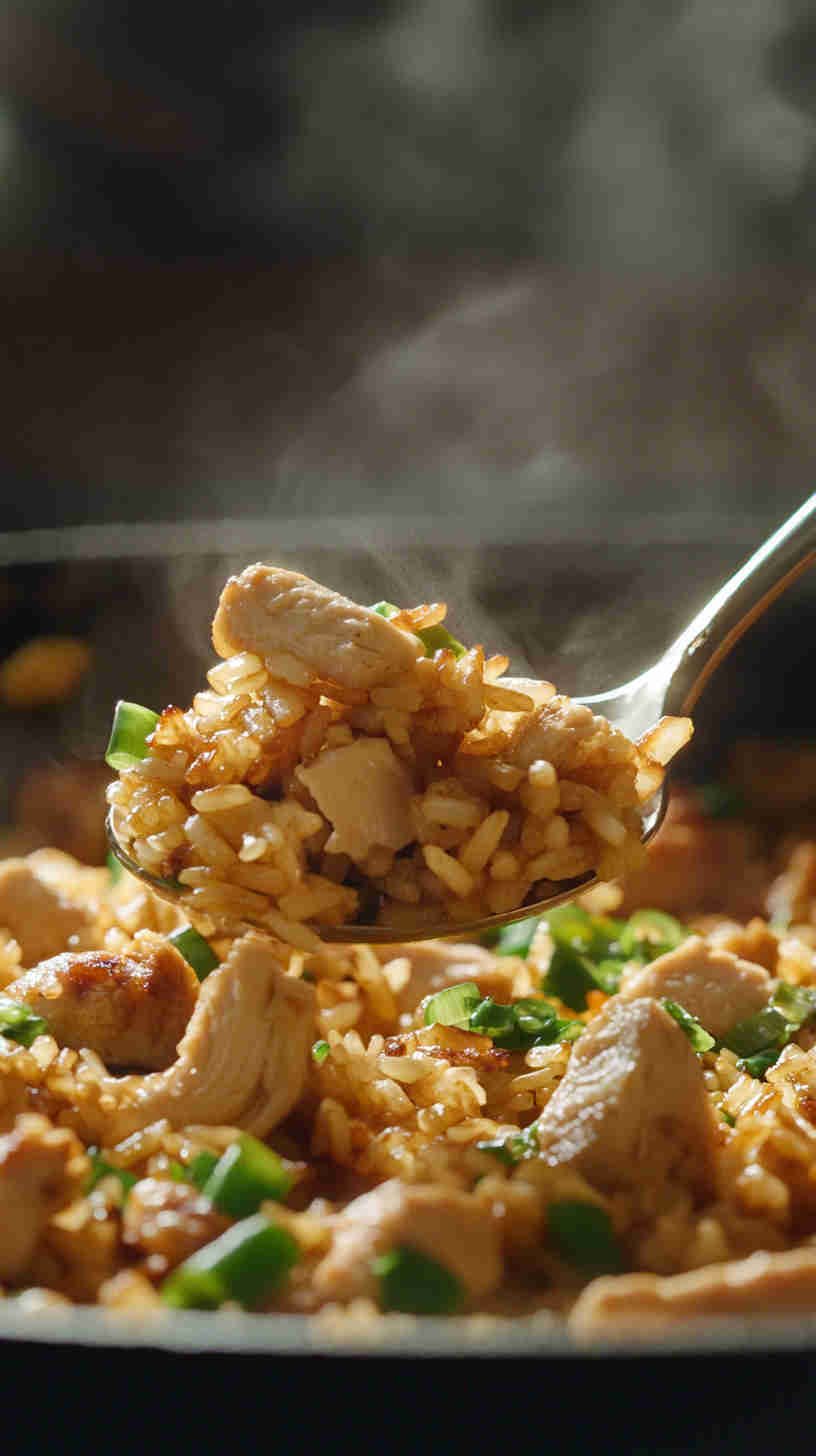 Savory Chicken and Egg Fried Rice