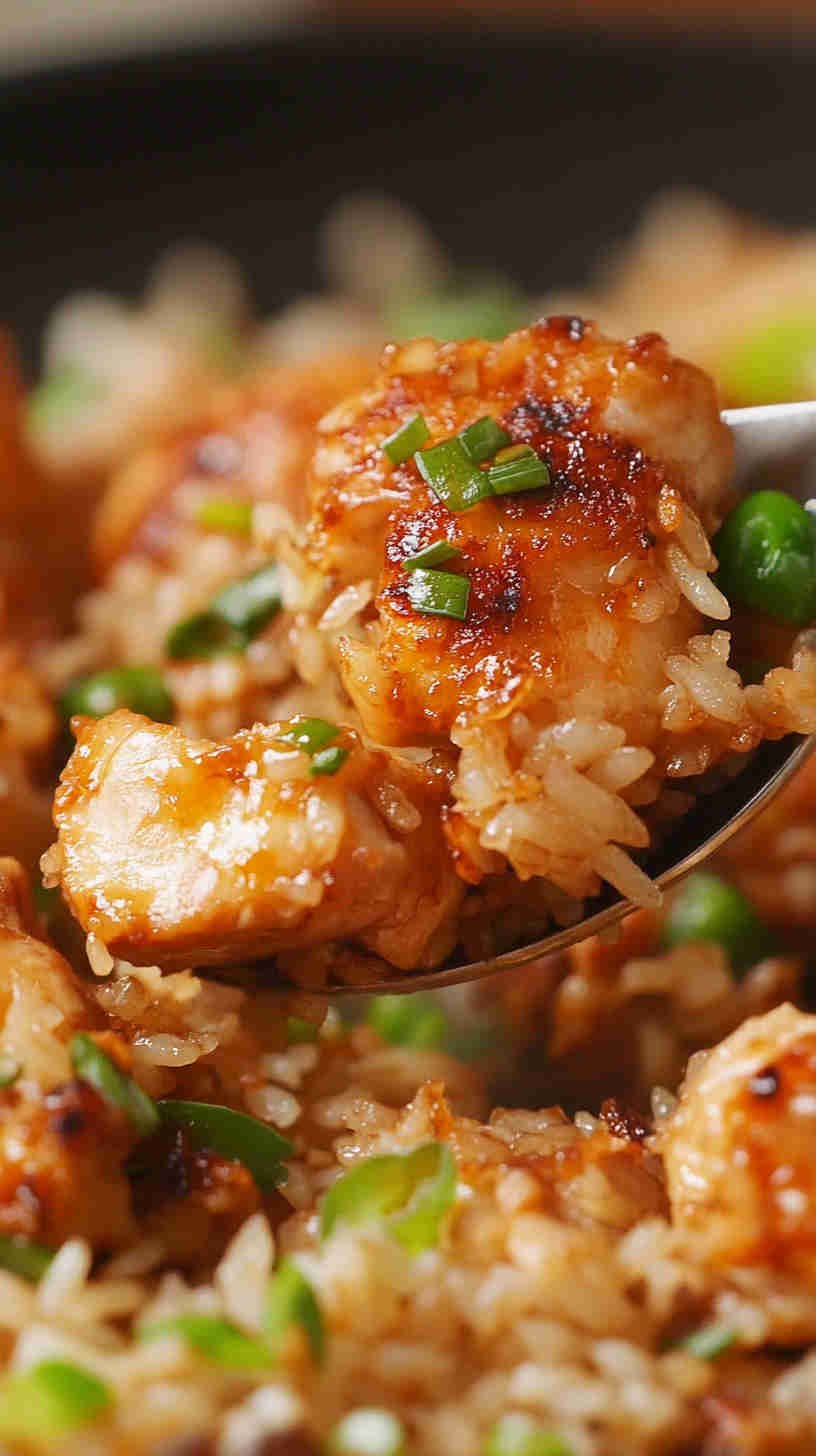 Savory Chicken and Egg Fried Rice