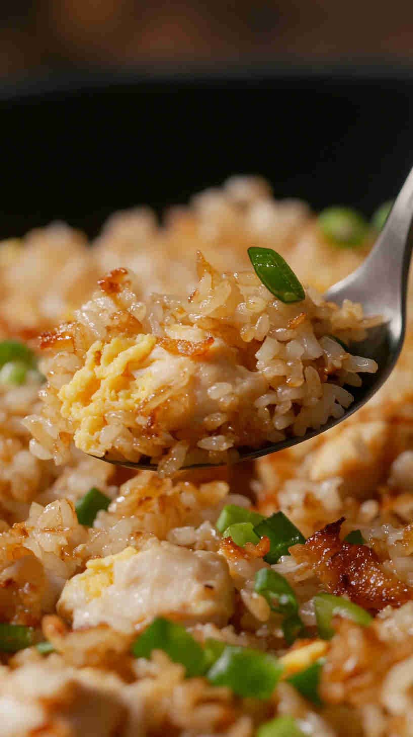 Savory Chicken and Egg Fried Rice