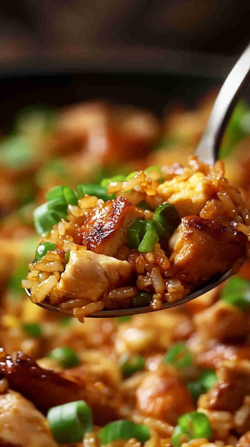 Savory Chicken and Egg Fried Rice