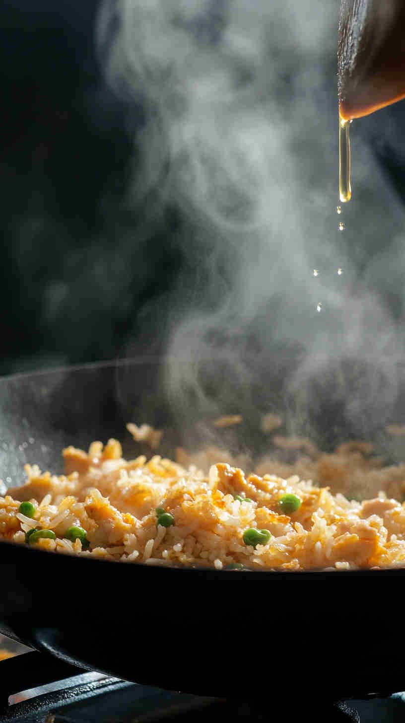 Savory Chicken and Egg Fried Rice