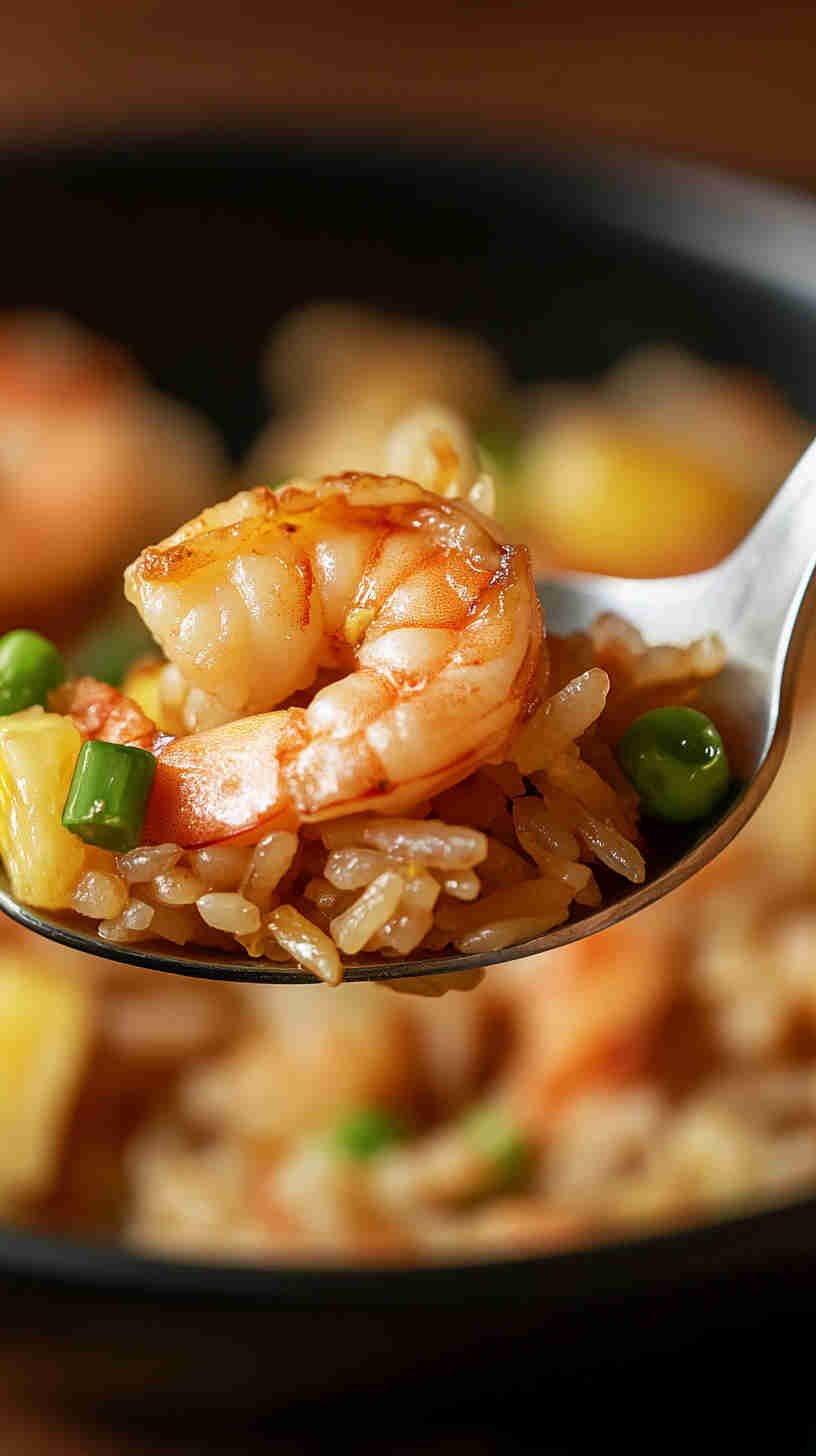 Shrimp and Pineapple Fried Rice