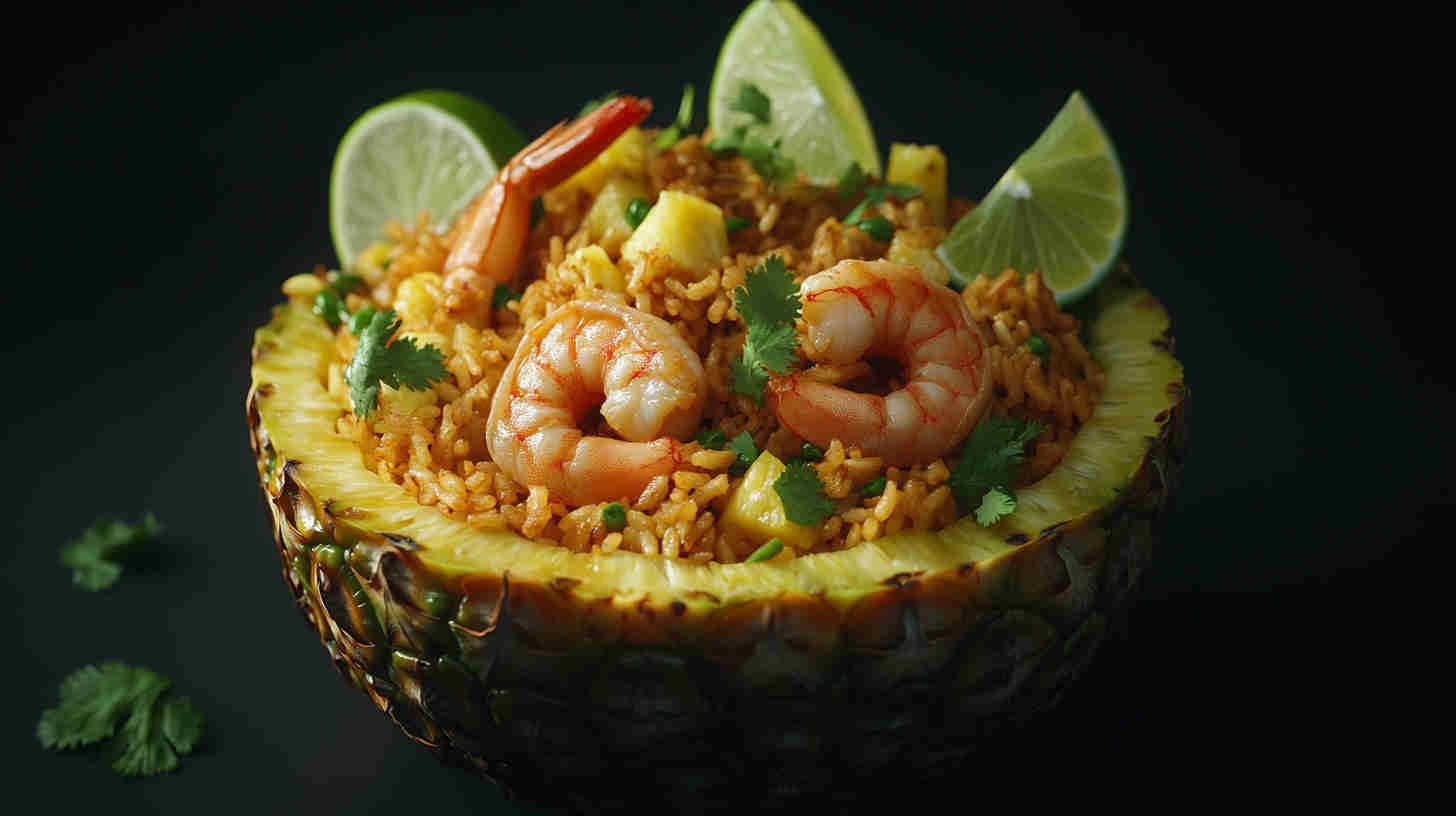 Shrimp and Pineapple Fried Rice