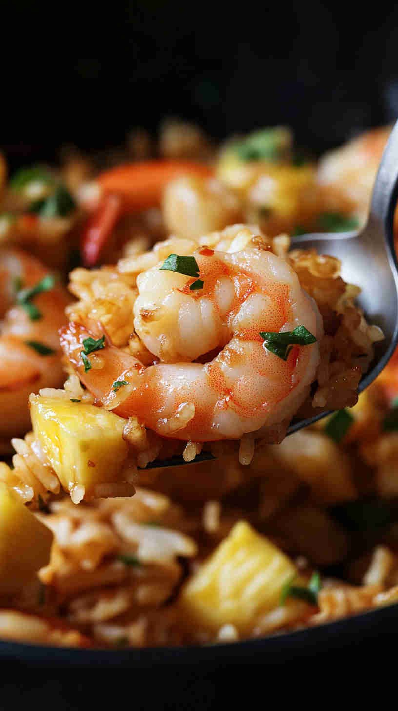 Shrimp and Pineapple Fried Rice