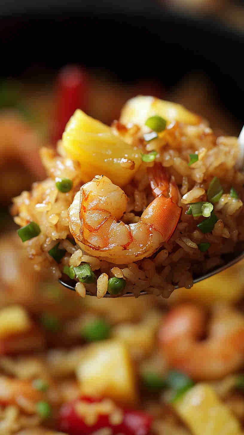 Shrimp and Pineapple Fried Rice