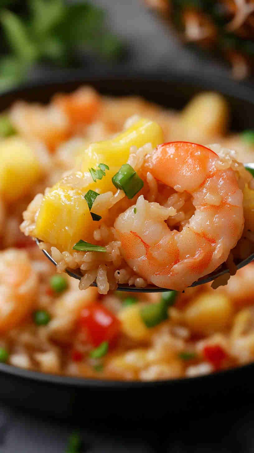 Shrimp and Pineapple Fried Rice