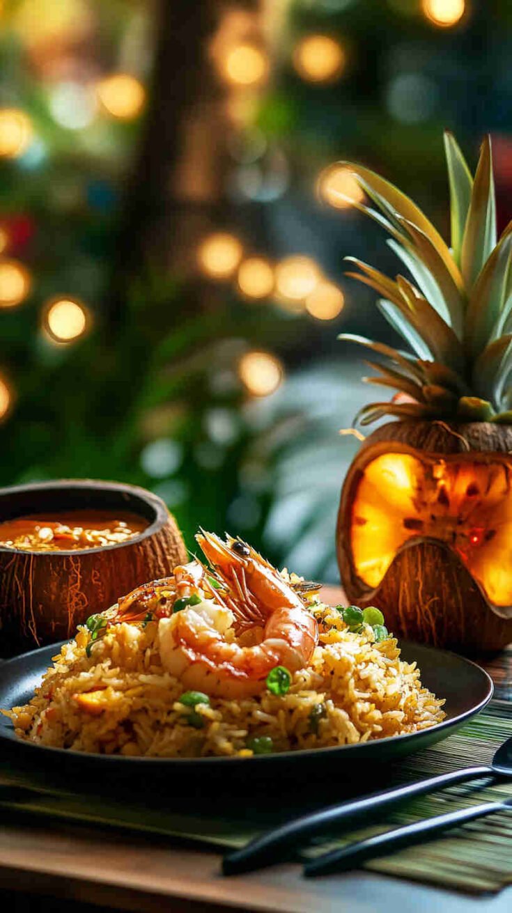 Shrimp and Pineapple Fried Rice