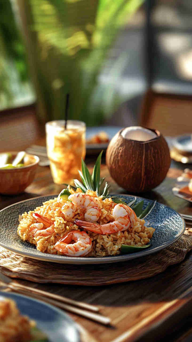 Shrimp and Pineapple Fried Rice