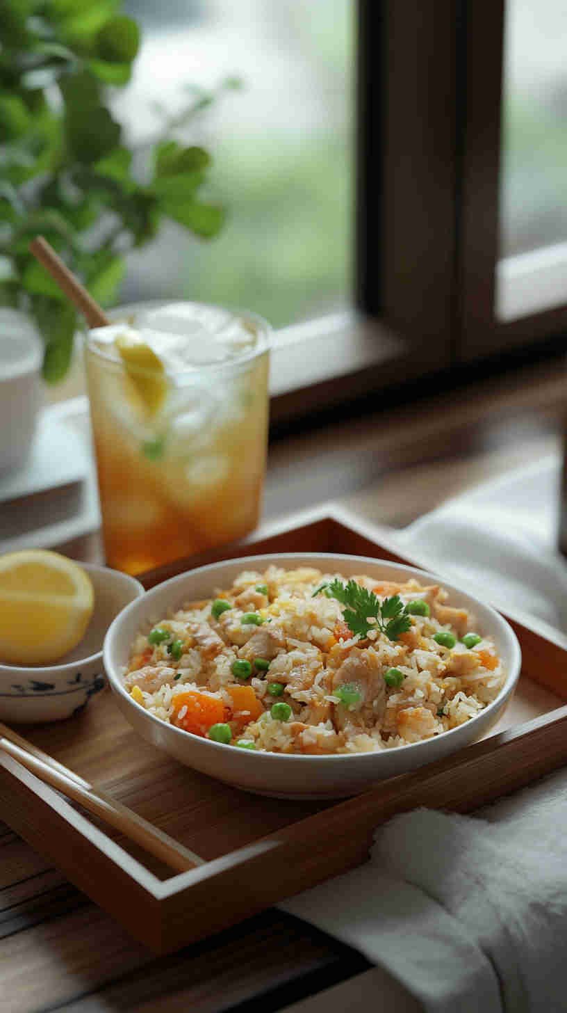Sweet and Sour Chicken Fried Rice