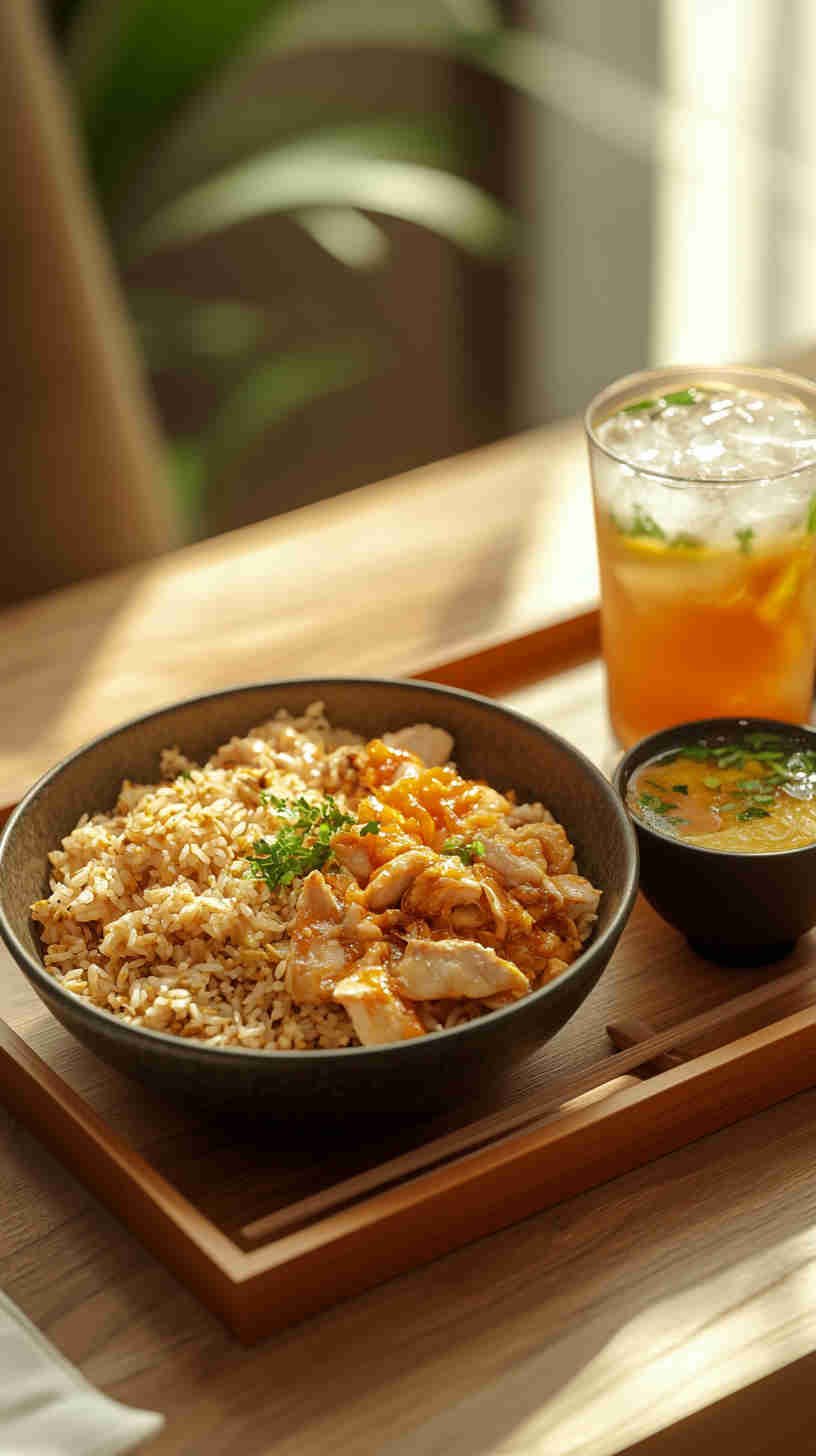 Sweet and Sour Chicken Fried Rice