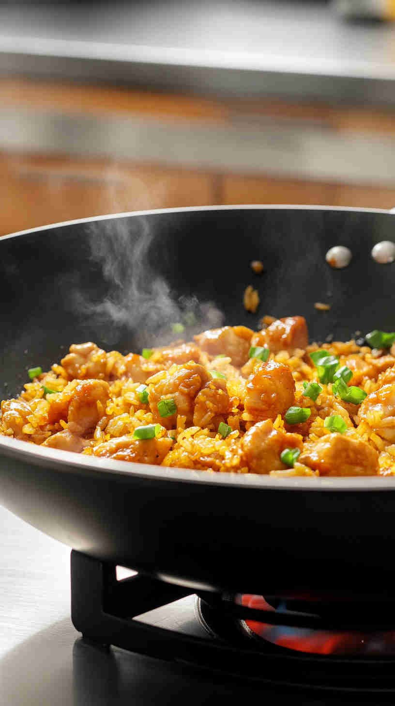 Sweet and Sour Chicken Fried Rice