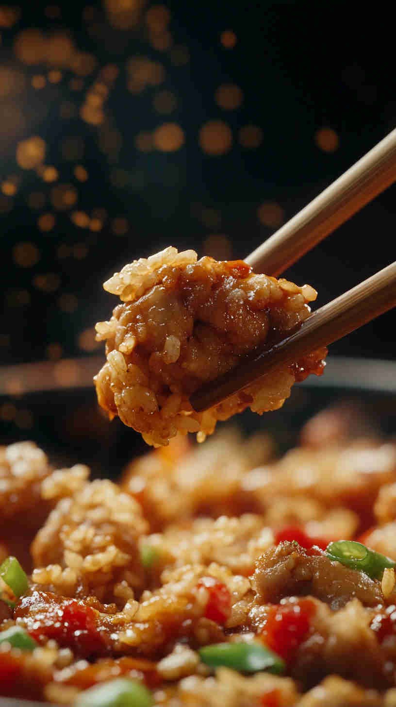 Sweet and Sour Chicken Fried Rice