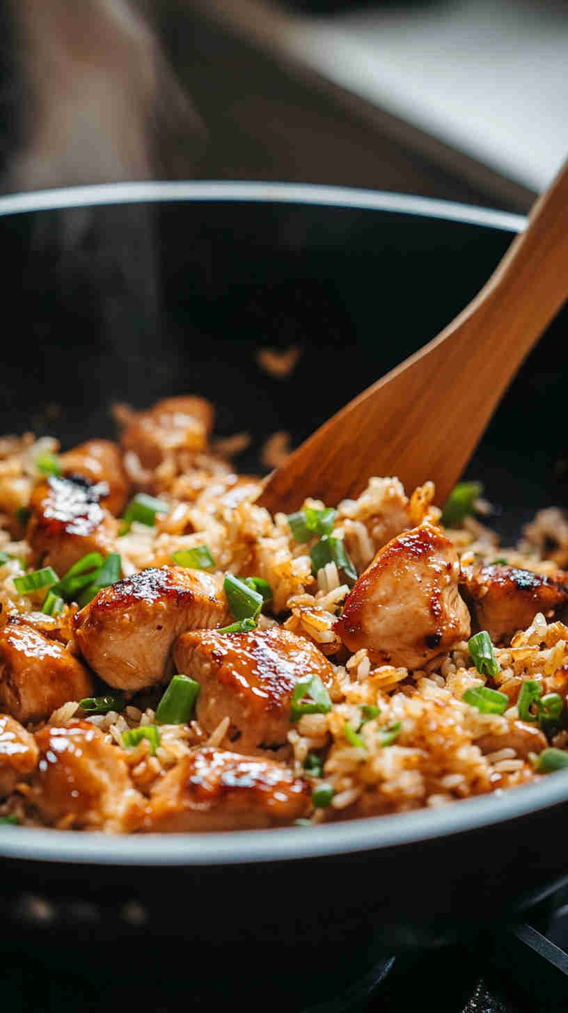 Teriyaki Chicken Fried Rice