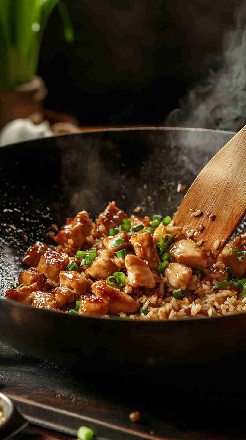 Teriyaki Chicken Fried Rice