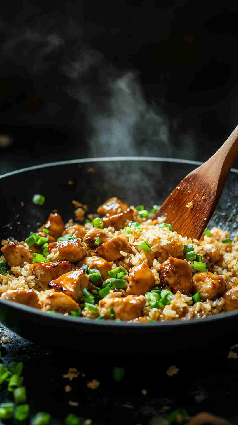 Teriyaki Chicken Fried Rice
