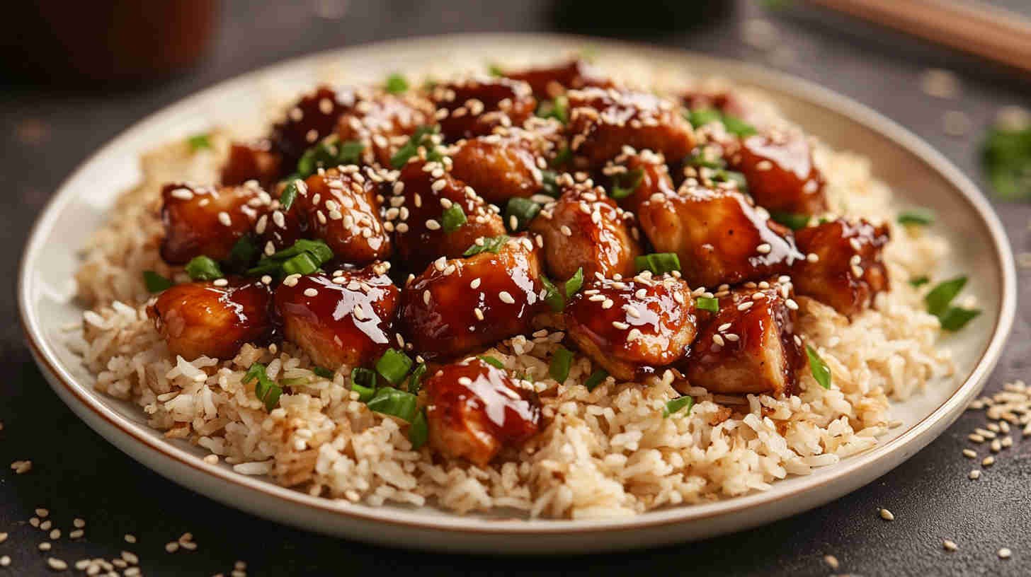 Teriyaki Chicken Fried Rice