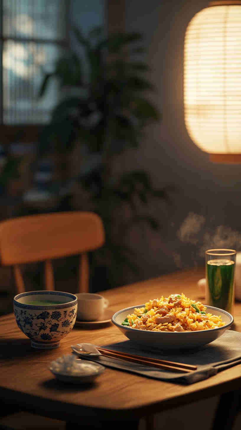 Teriyaki Chicken Fried Rice