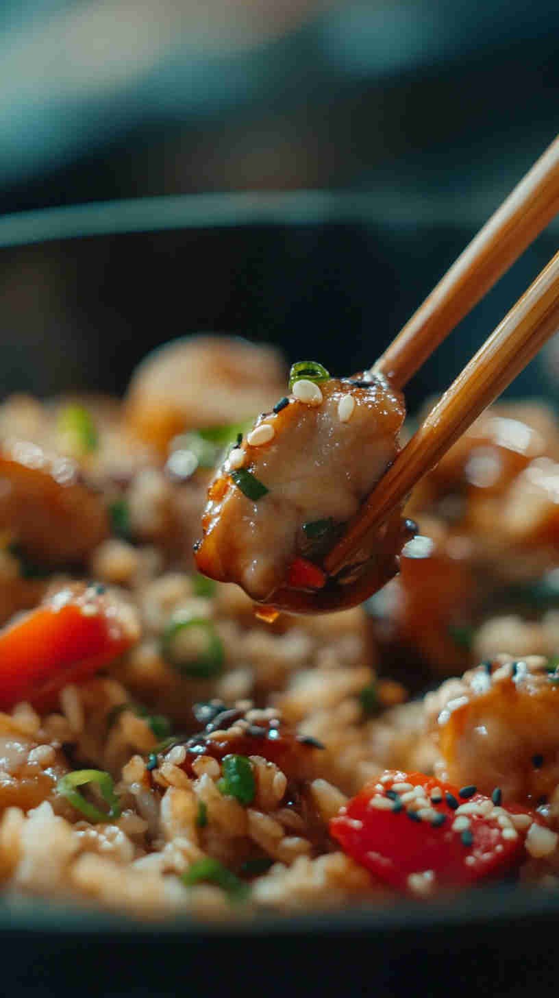 Teriyaki Chicken Fried Rice