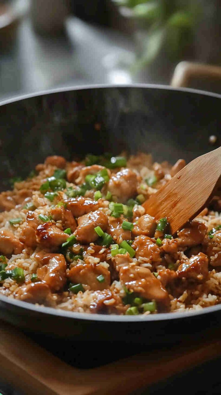 Teriyaki Chicken Fried Rice