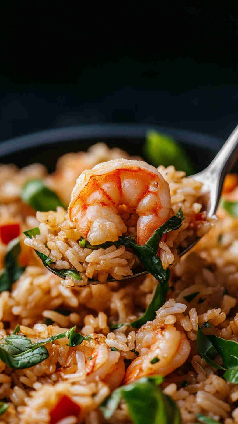 Thai Basil and Shrimp Fried Rice
