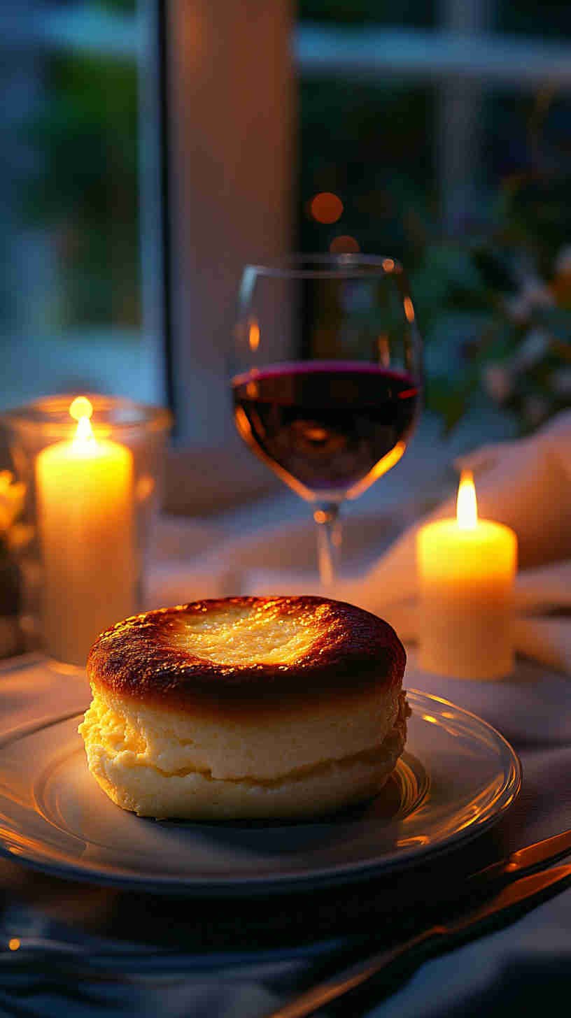 Vanilla Cottage Cheese Soufflé