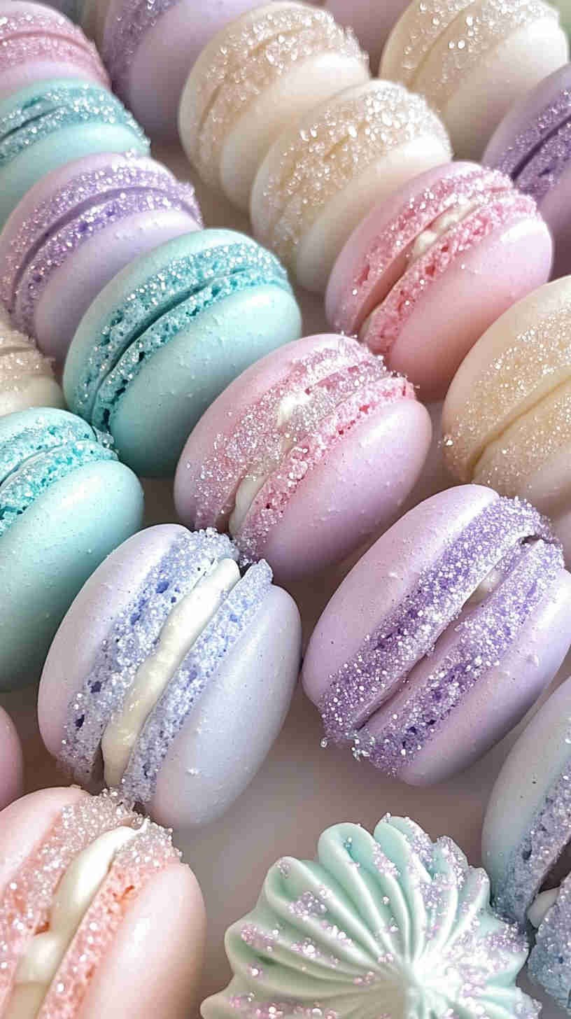 Wedding Cake Macarons