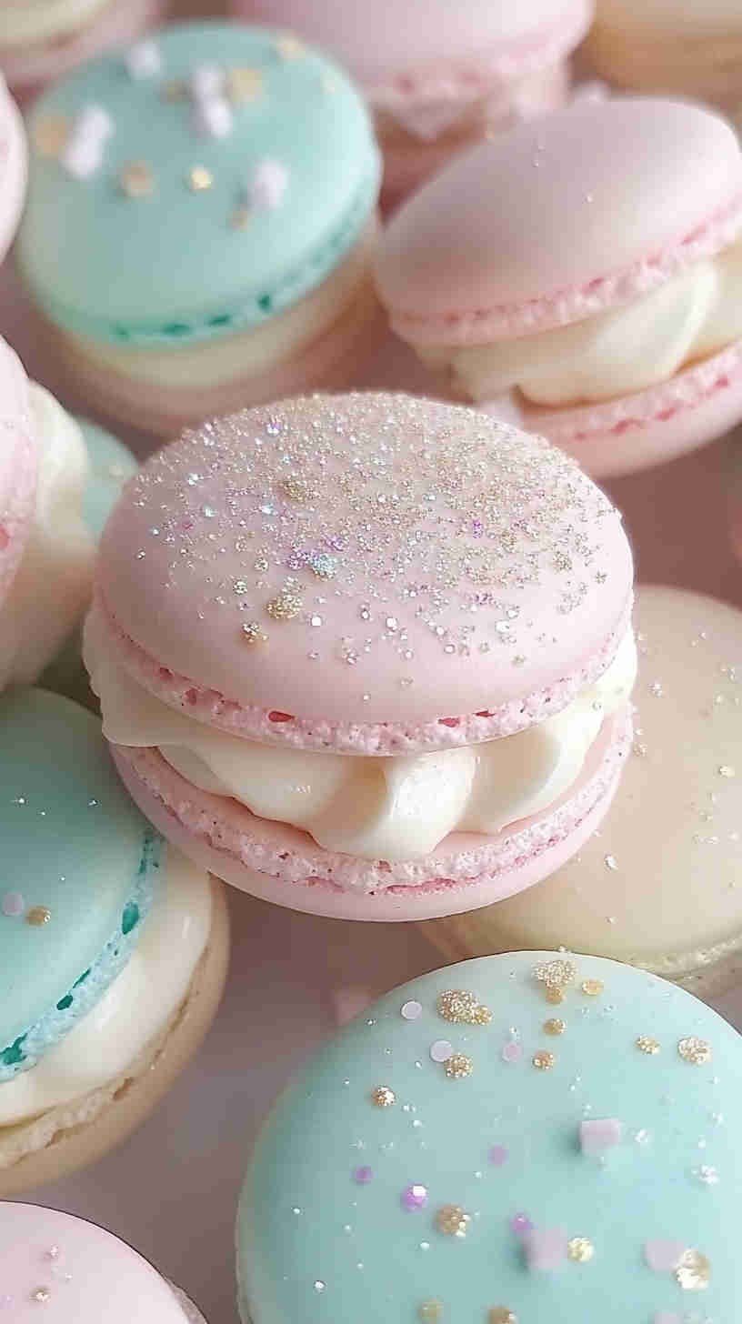 Wedding Cake Macarons