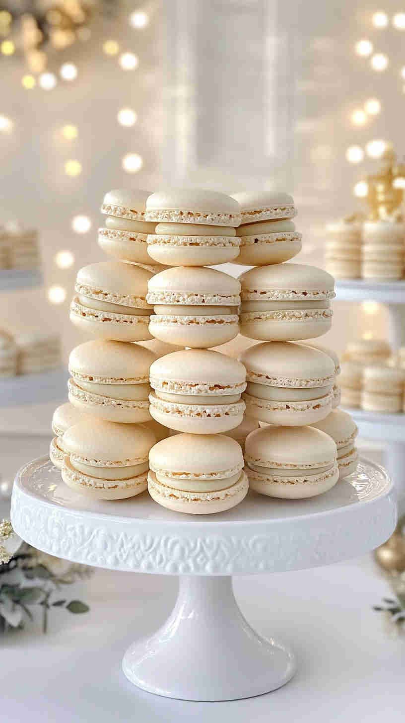 Wedding Cake Macarons