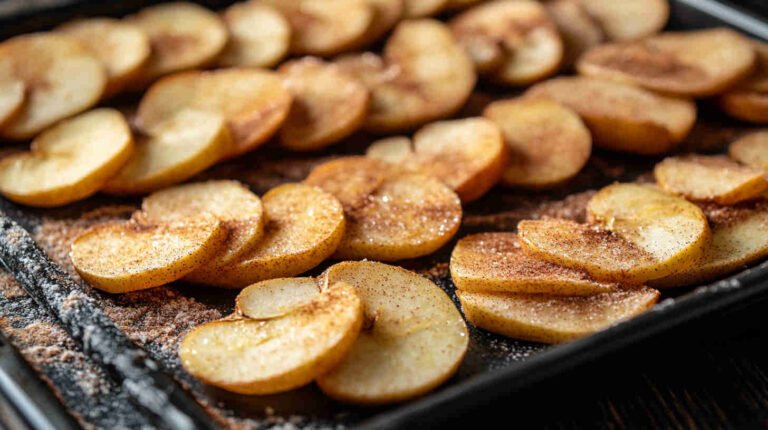 Baked Cinnamon Apple Slices Recipe