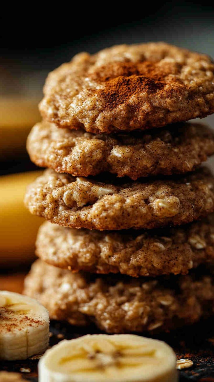 Banana Oatmeal Cookies Recipe
