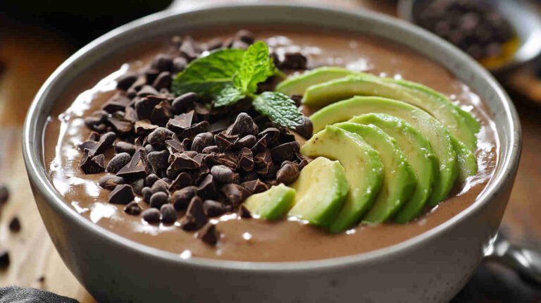 Dark Chocolate Avocado Mousse Recipe