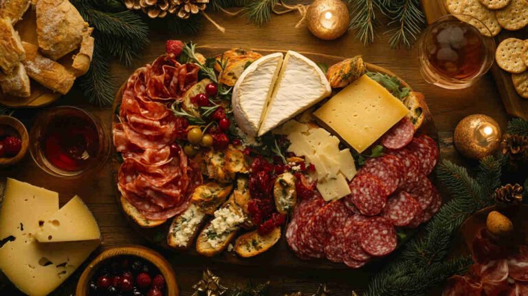 Italian Holiday Bruschetta Platter Recipe