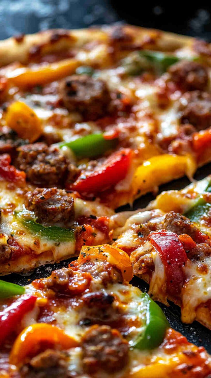 Italian Sausage and Peppers Pizza Recipe