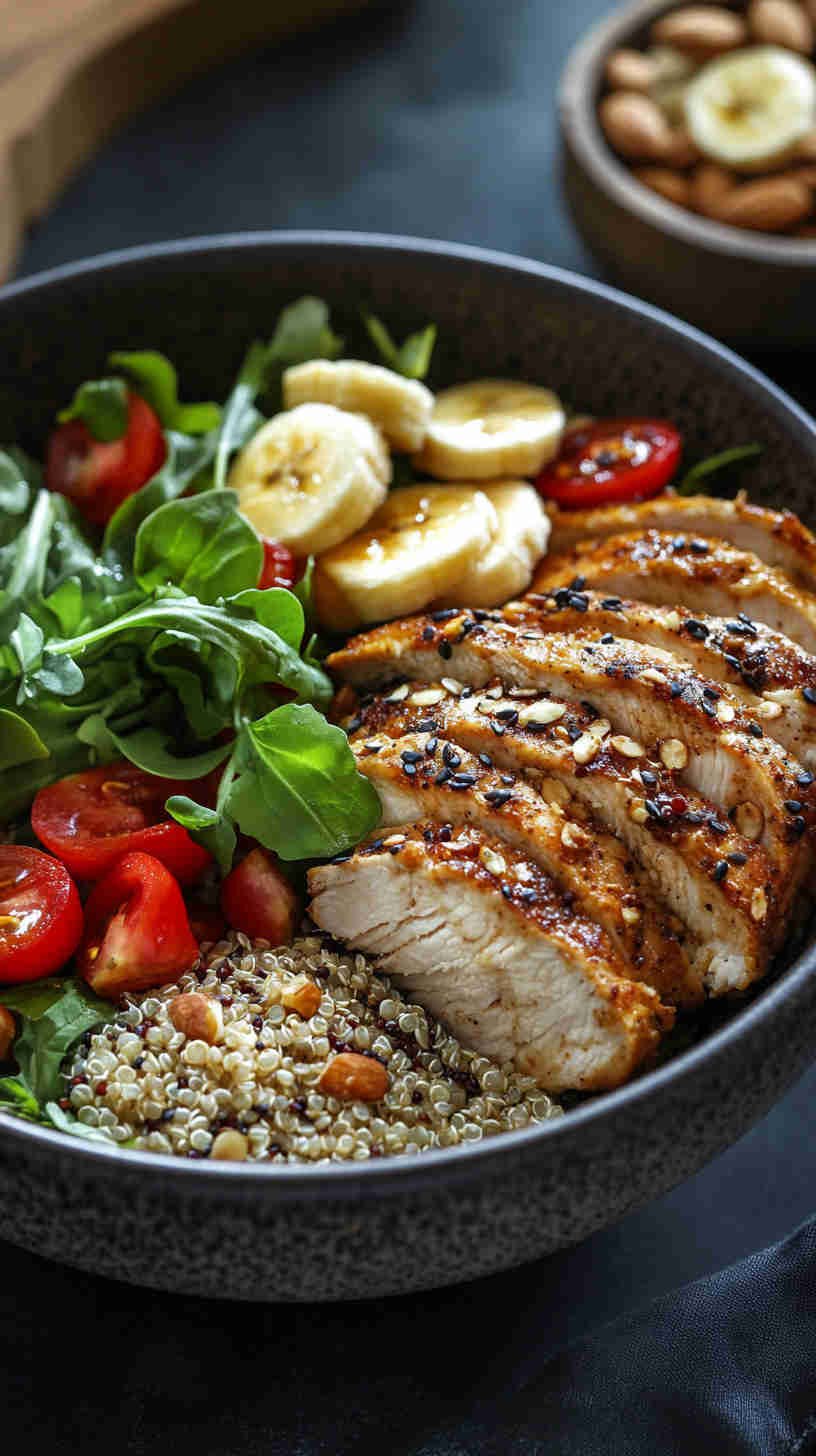 Lean Muscle-Packing Chicken and Quinoa Bowl