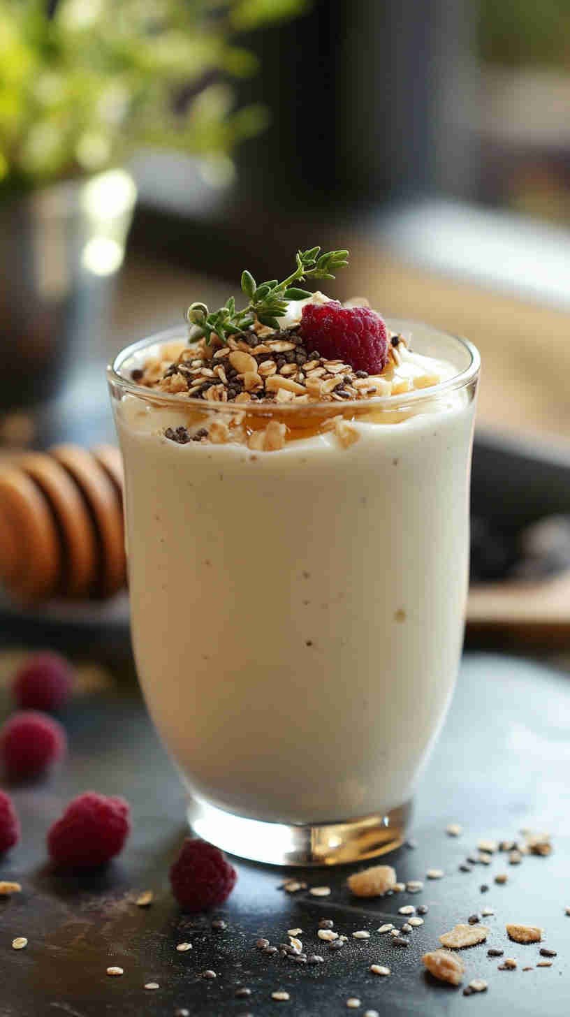 Post-Workout Recovery Smoothie with Natural Ingredients