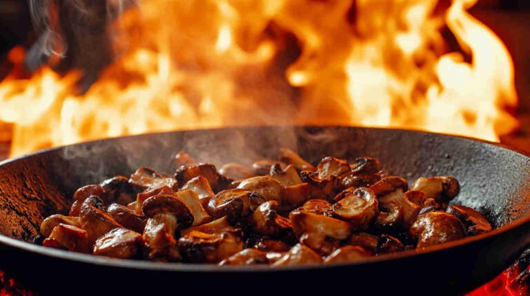 South African Peri-Peri Mushroom Skillet Recipe