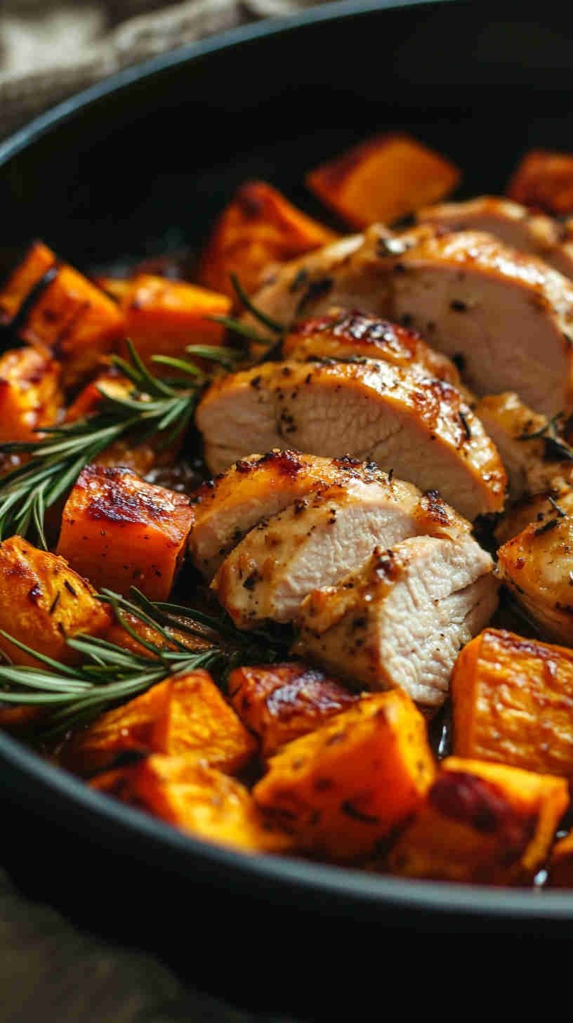 Sweet Potato and Turkey Skillet for Recovery