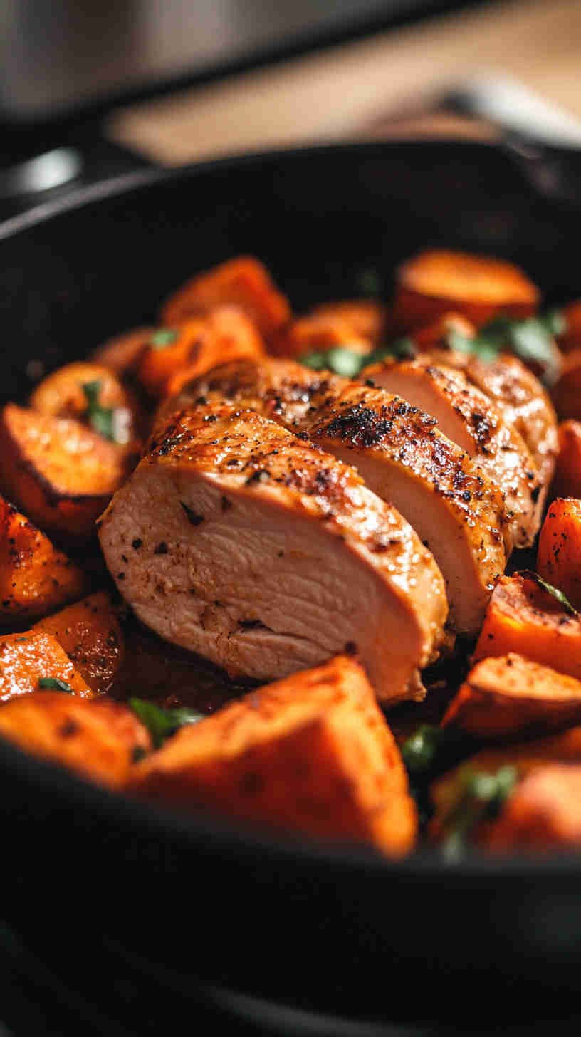 Sweet Potato and Turkey Skillet for Recovery