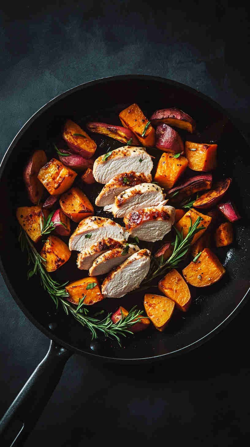 Sweet Potato and Turkey Skillet for Recovery
