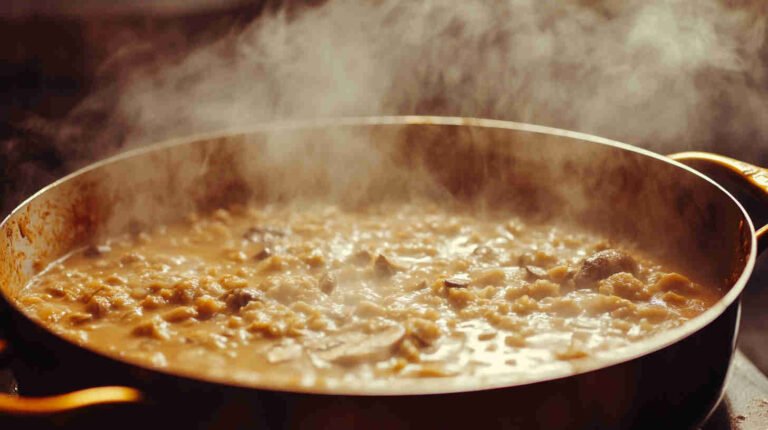 West African Peanut Mushroom Sauce Recipe