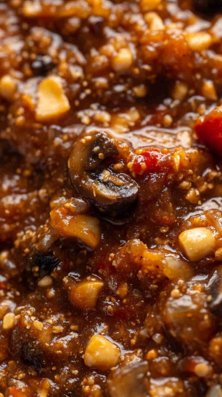 Zimbabwean Peanut Mushroom Relish Recipe