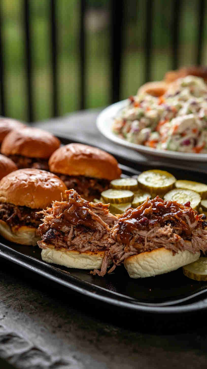 Pulled Pork BBQ Sliders