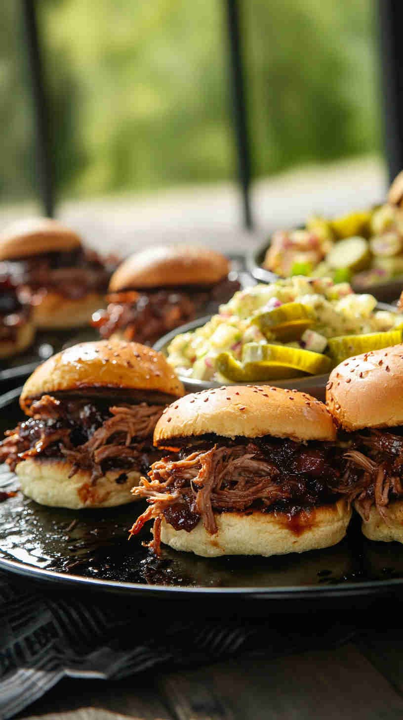 Pulled Pork BBQ Sliders