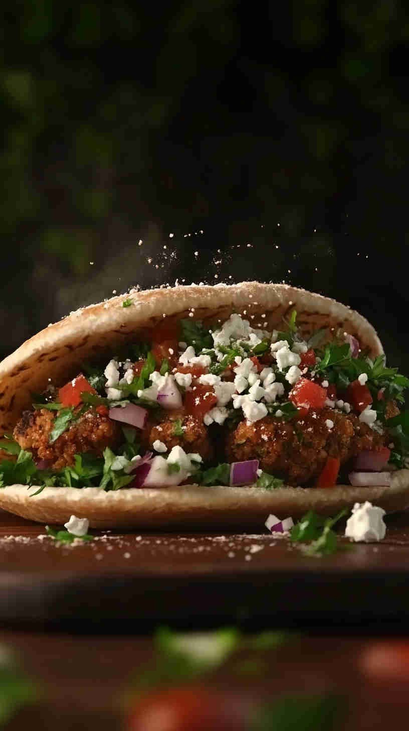 Mediterranean Falafel Pita
