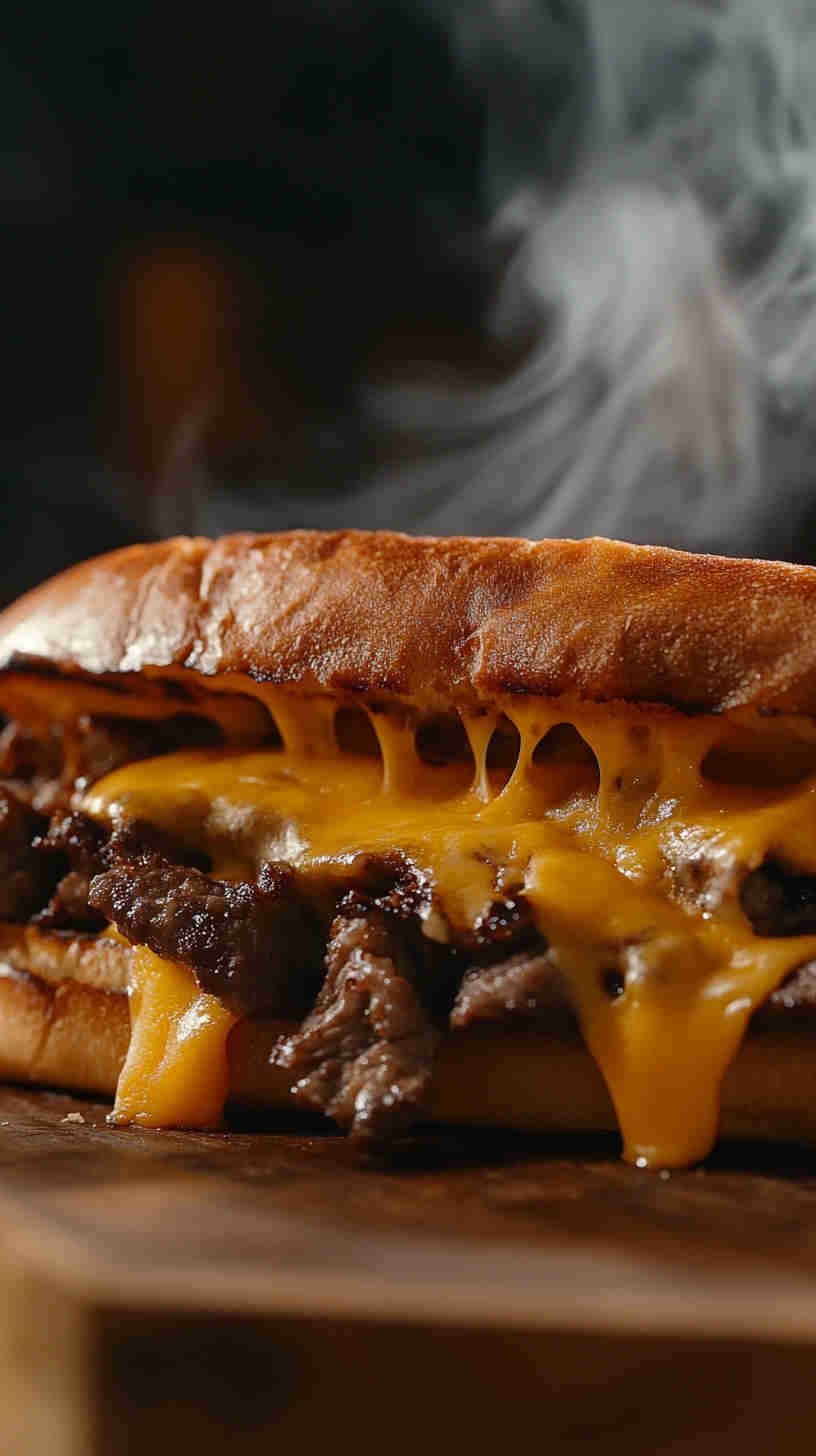 Philly Cheesesteak Sandwich