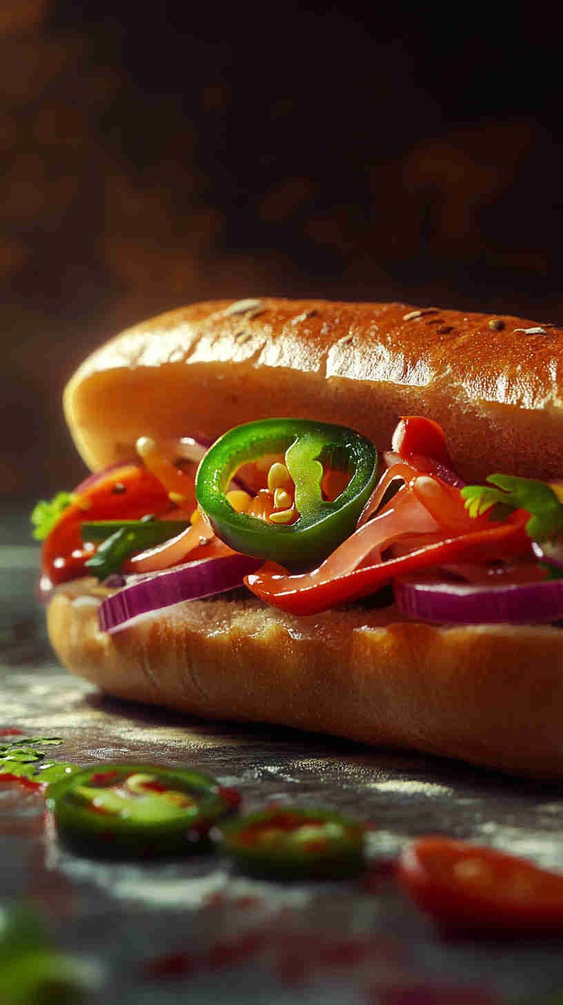 Banh Mi with Pickled Vegetables