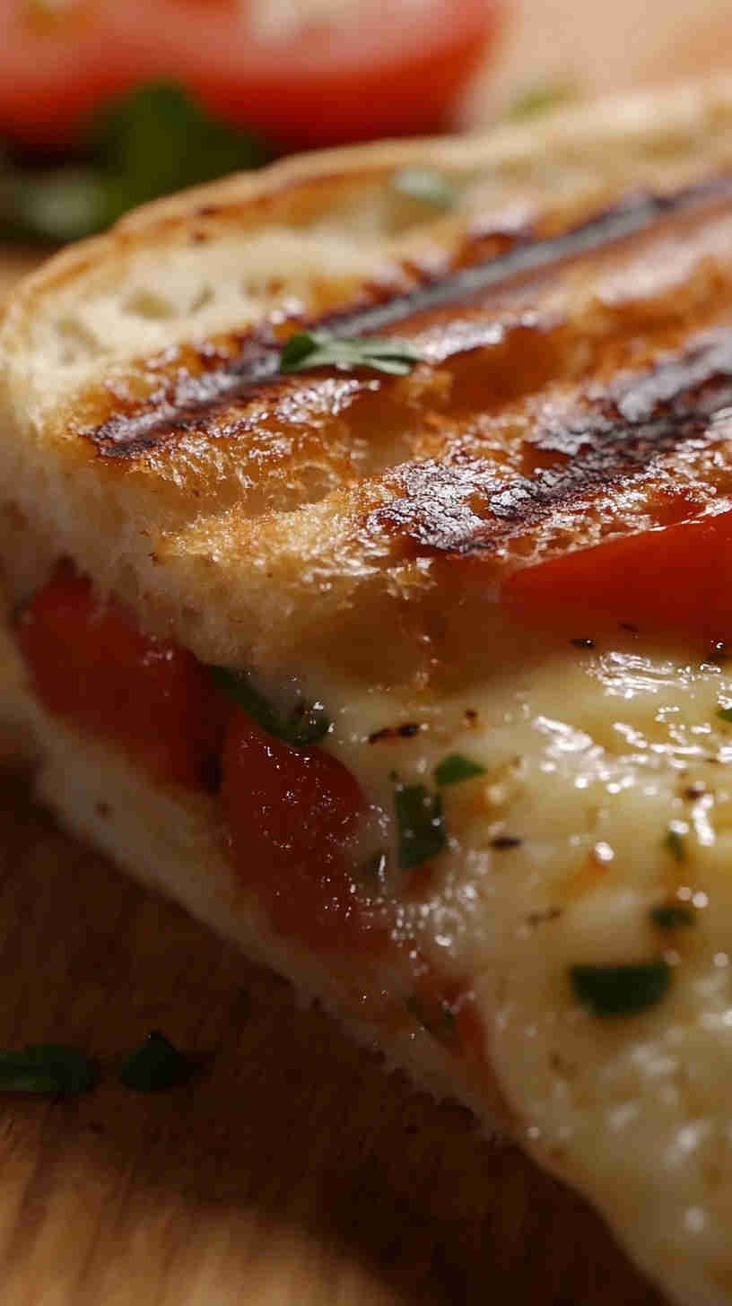 Caprese Panini with Pesto