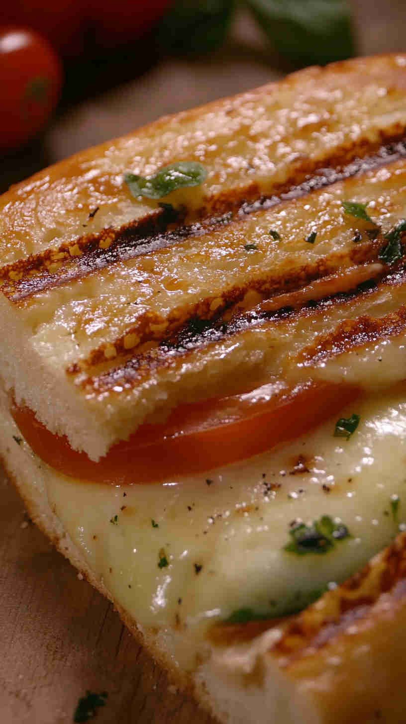 Caprese Panini with Pesto