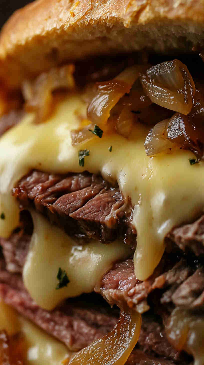 Roast Beef & Cheddar Melt